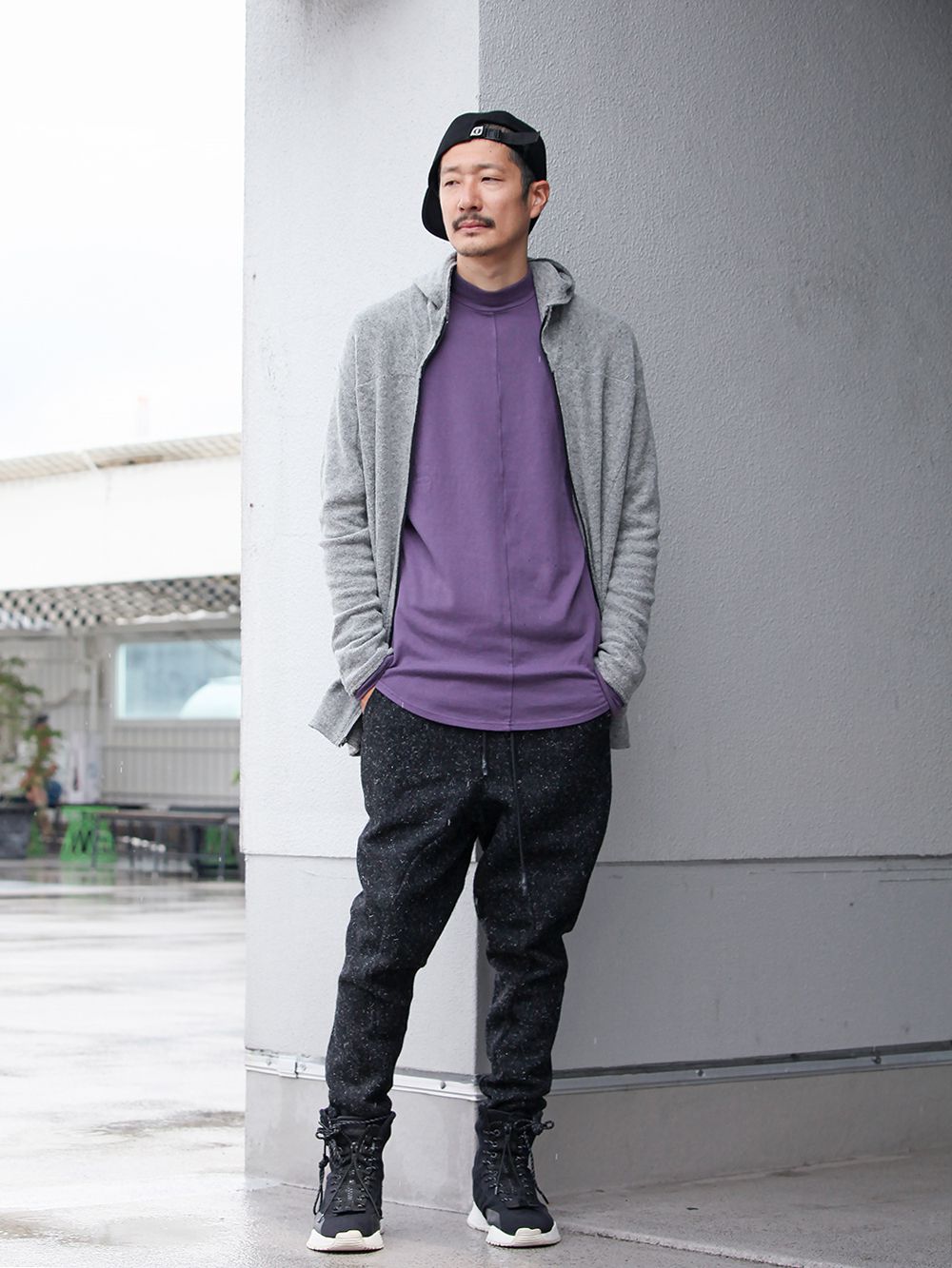 .LOGY kyoto RIPVANWINKLE【 CROSS NECK HOODY 】STYLING!!! - 4-004