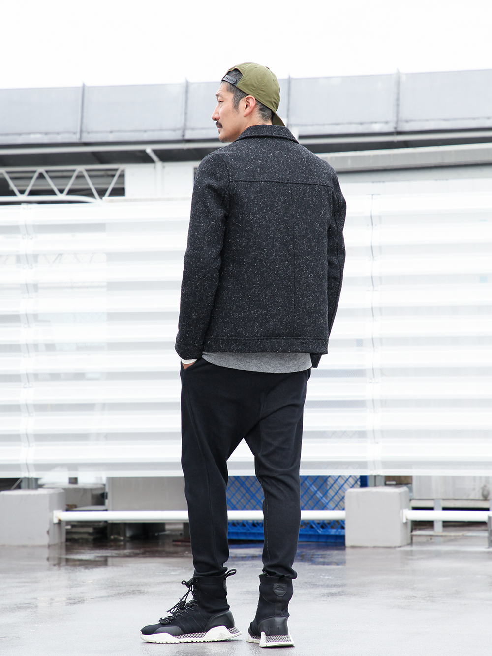 .LOGY kyoto 19AW RIPVANWINKLE【 FLIGHIT JACKET 】CROSS JERSEY STYLING!!! - 1-003