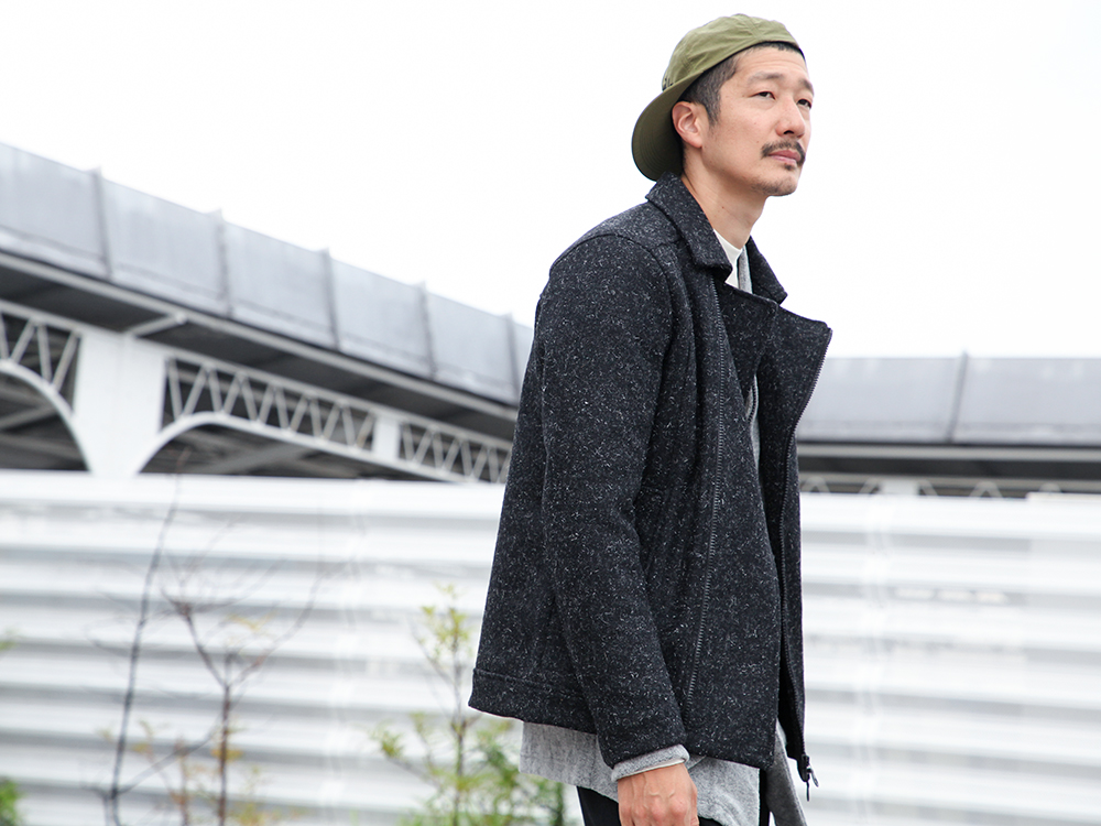 .LOGY kyoto 19AW RIPVANWINKLE【 FLIGHIT JACKET 】CROSS JERSEY STYLING!!! - 2-001