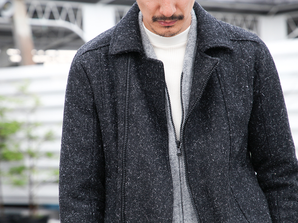 .LOGY kyoto 19AW RIPVANWINKLE【 FLIGHIT JACKET 】CROSS JERSEY STYLING!!! - 2-002