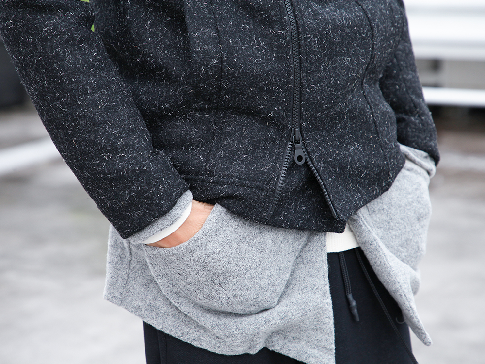 .LOGY kyoto 19AW RIPVANWINKLE【 FLIGHIT JACKET 】CROSS JERSEY STYLING!!! - 2-006