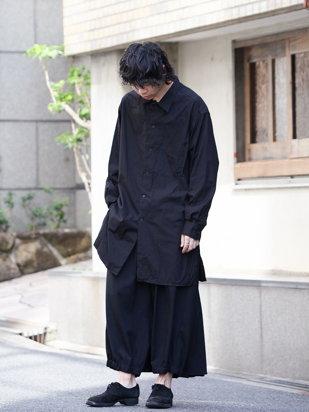 YohjiYamamoto 黒シャツ-