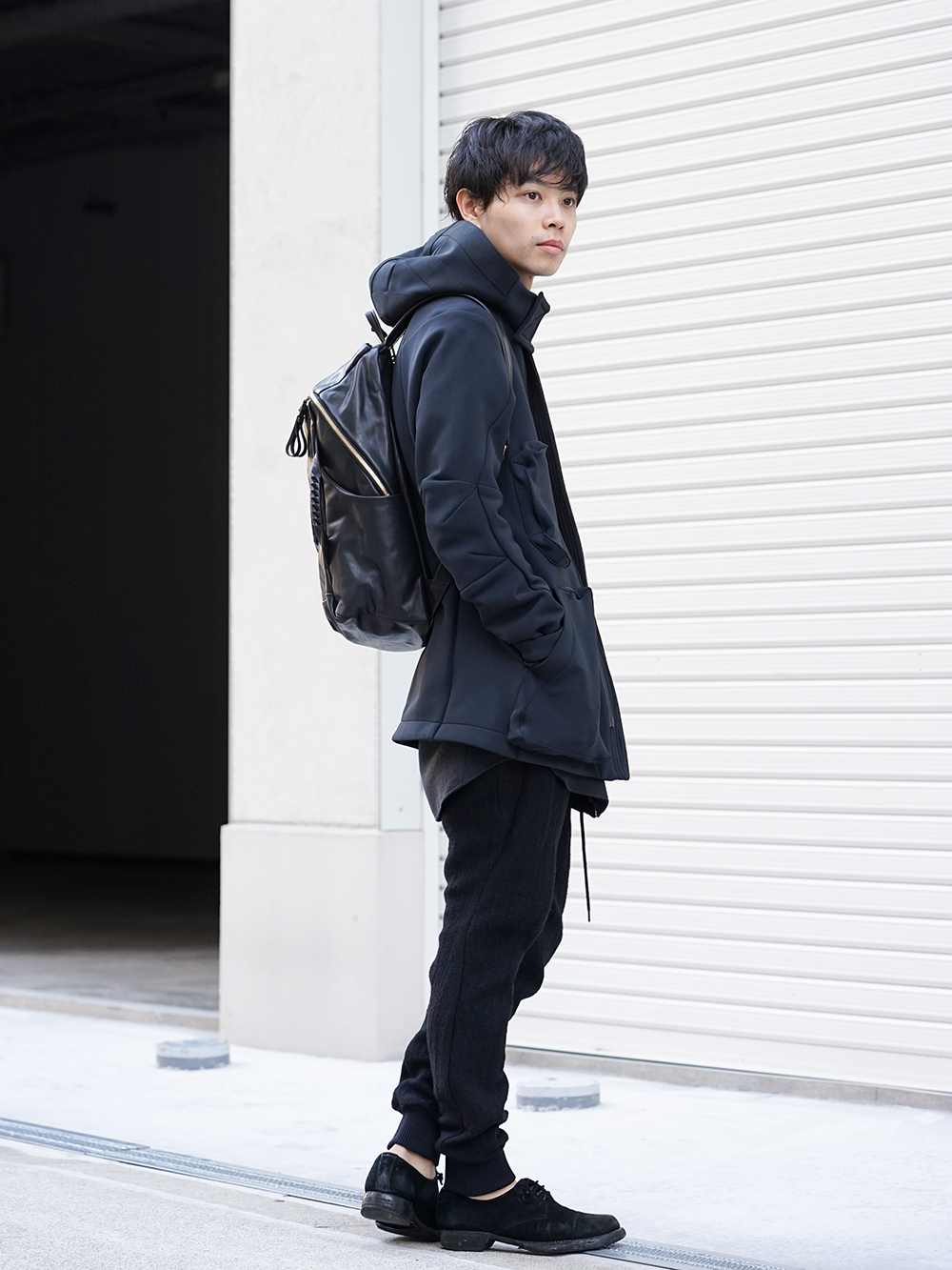 DEVOA 19-20AW Cork Shell 4way Stretch Hood Jacket Style - 1-002