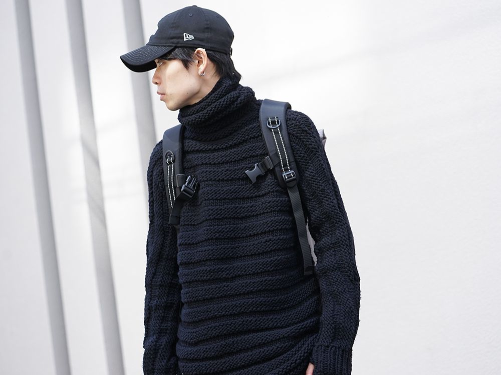 Boris Bidjan Saberi Turtleneck Knit Style - FASCINATE BLOG