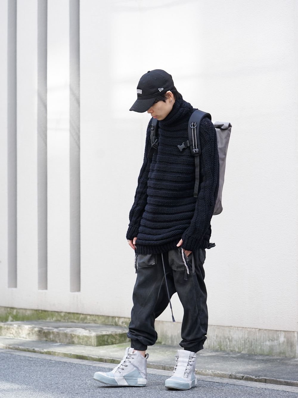 Boris Bidjan Saberi Turtleneck Knit Style - 4-001