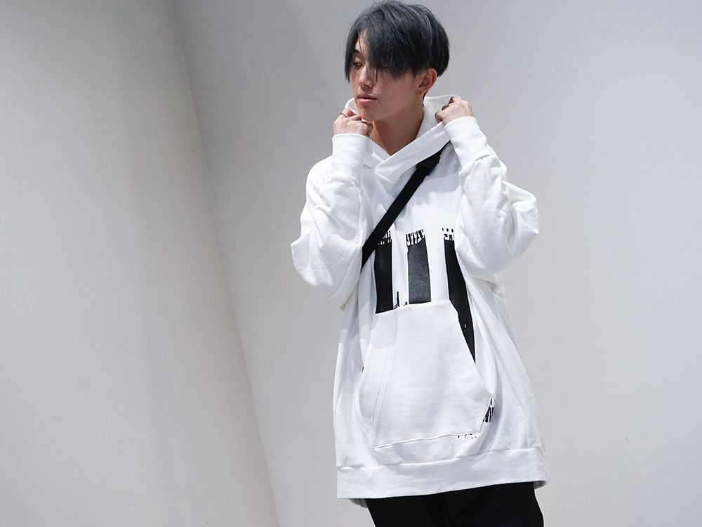 NILøS 19 Fall Winter Collection White Hoodie Styling!! - 2-001