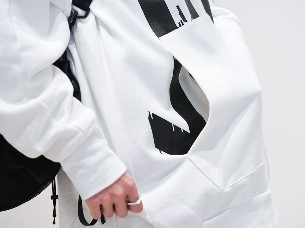 NILøS 19 Fall Winter Collection White Hoodie Styling!! - 2-003