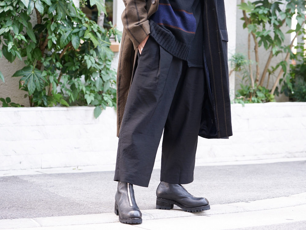 ZIGGY CHEN 19-20AW Asymmetric Stripe Coat New arrivals - 3-003