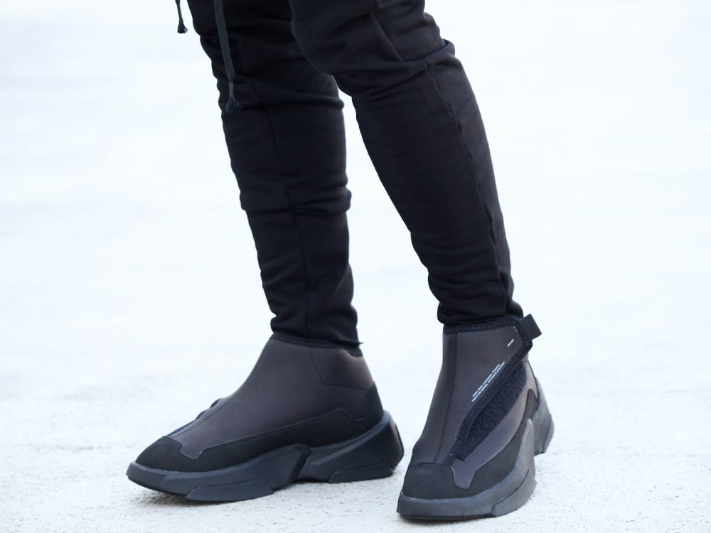 .LOGY kyoto 19-20AW JULIUS  【LOZENGE TAILORED COLLAR JACKET】BLACK STYLE!! - 3-004