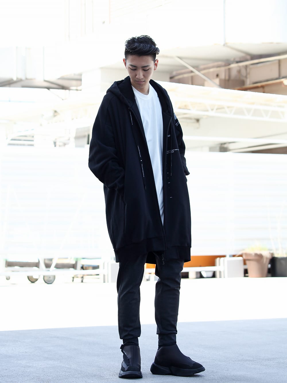 .LOGY kyoto 19-20AW NILøS 【F.Y.E. EXRA BIG ZIP HOODIE】 STYLE!!　 - 1-001