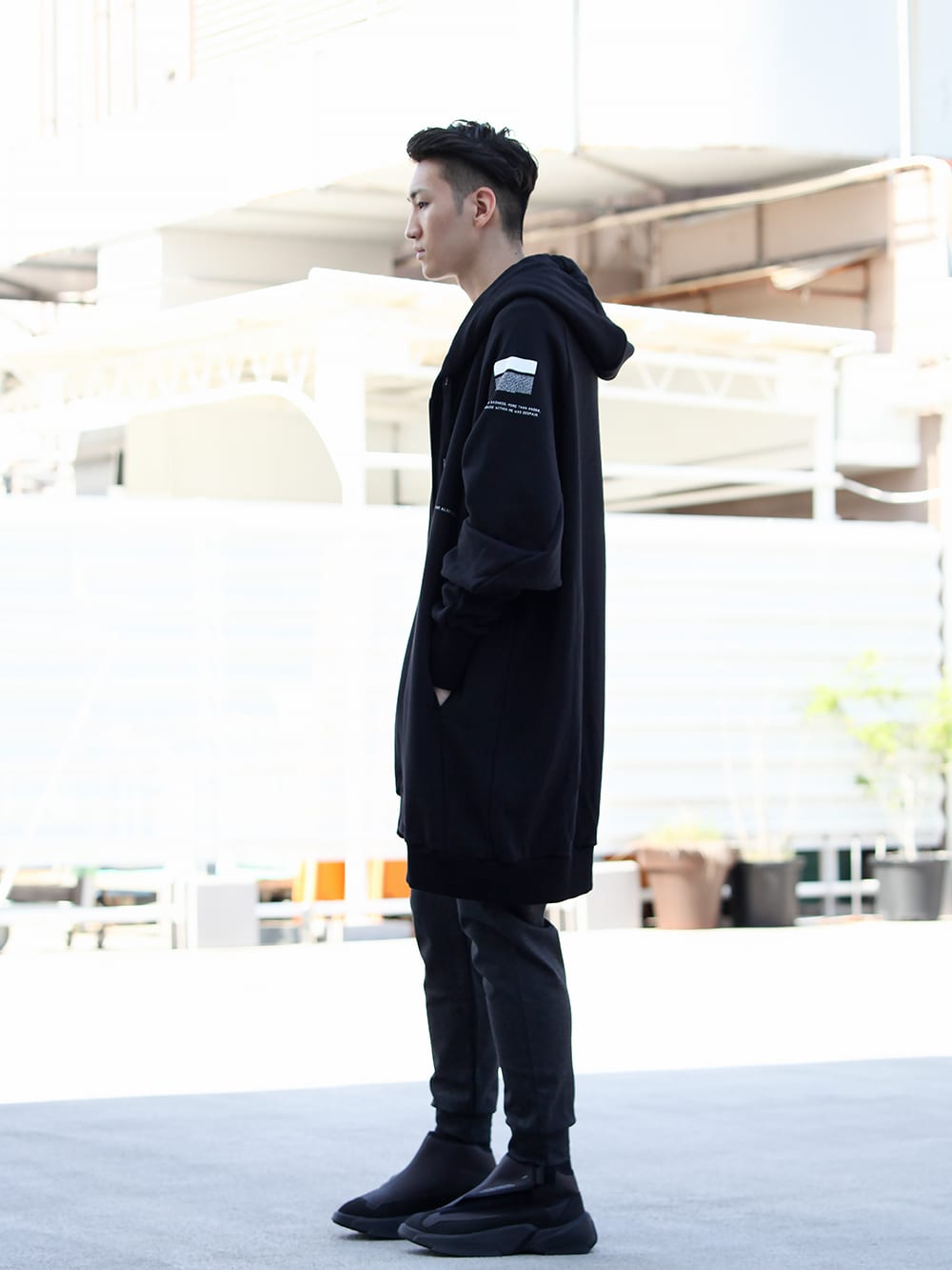.LOGY kyoto 19-20AW NILøS 【F.Y.E. EXRA BIG ZIP HOODIE】 STYLE!!　 - 1-002