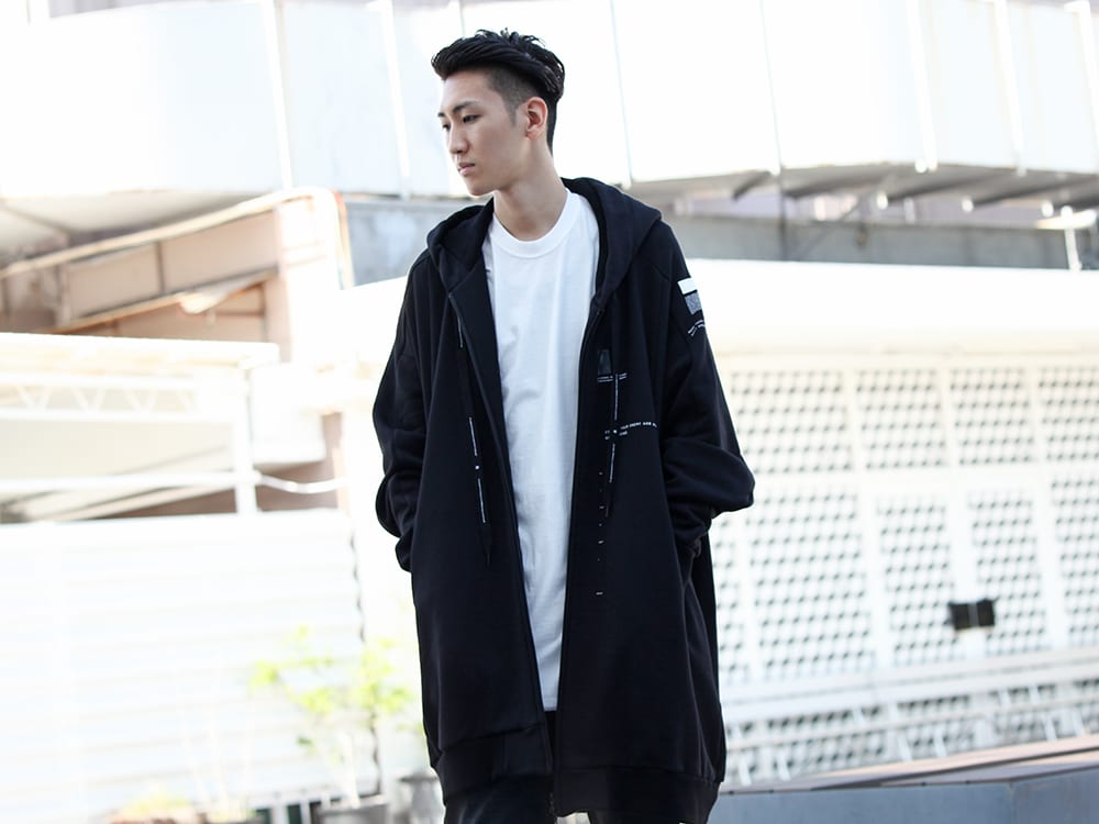 .LOGY kyoto 19-20AW NILøS 【F.Y.E. EXRA BIG ZIP HOODIE】 STYLE!!　 - 2-006