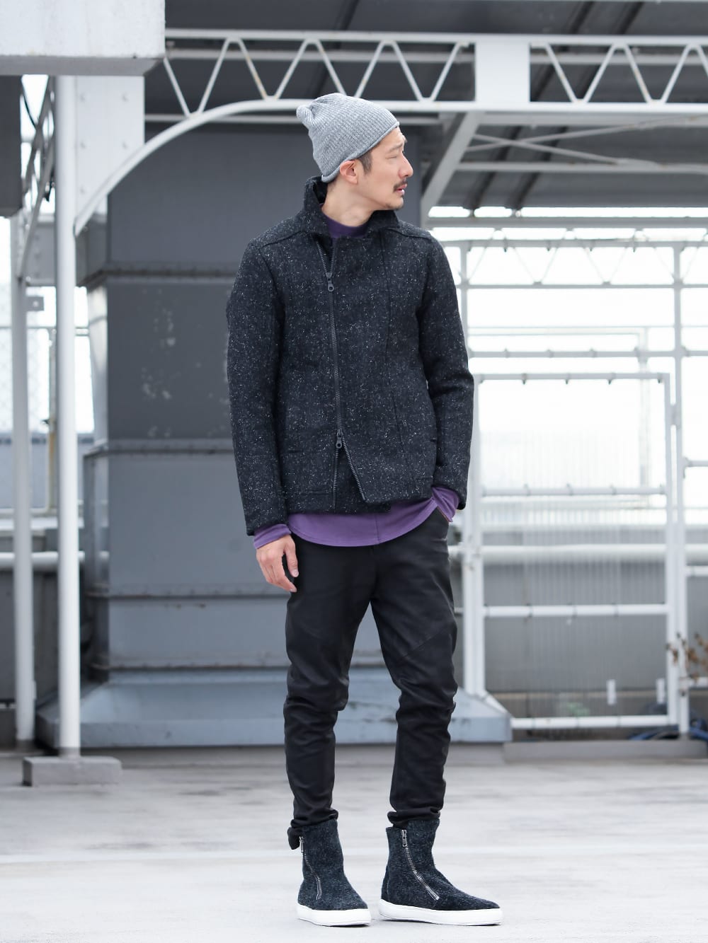 .LOGY Kyoto RIPVANWINKLE PRE 20SS【 LEATHER JEANS SAMPLE 】MIX STYLING!!! - 1-001