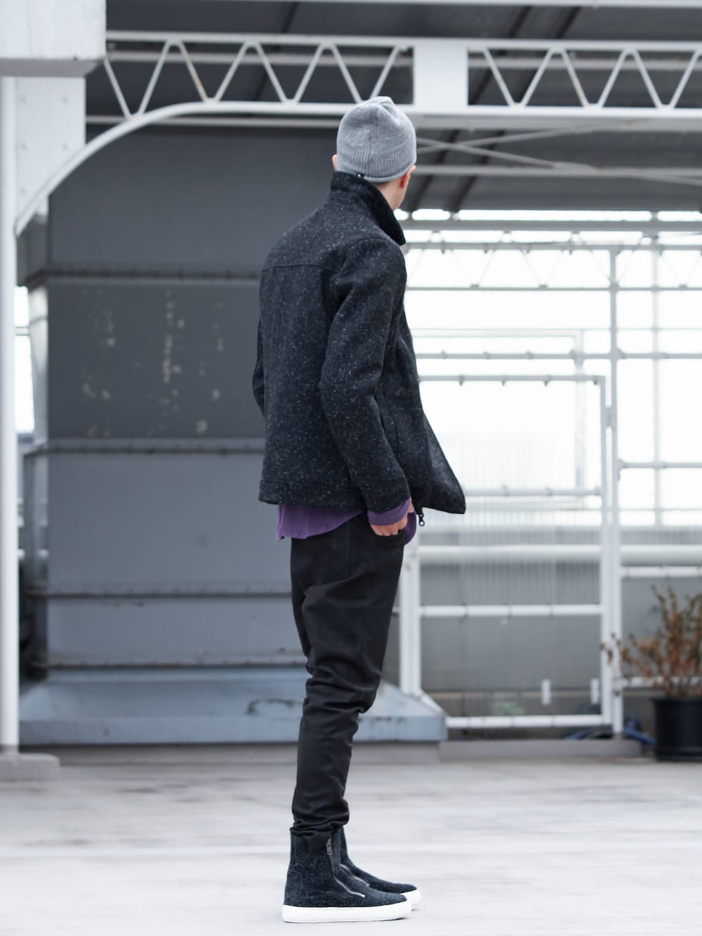 .LOGY Kyoto RIPVANWINKLE PRE 20SS【 LEATHER JEANS SAMPLE 】MIX STYLING!!! - 2-005