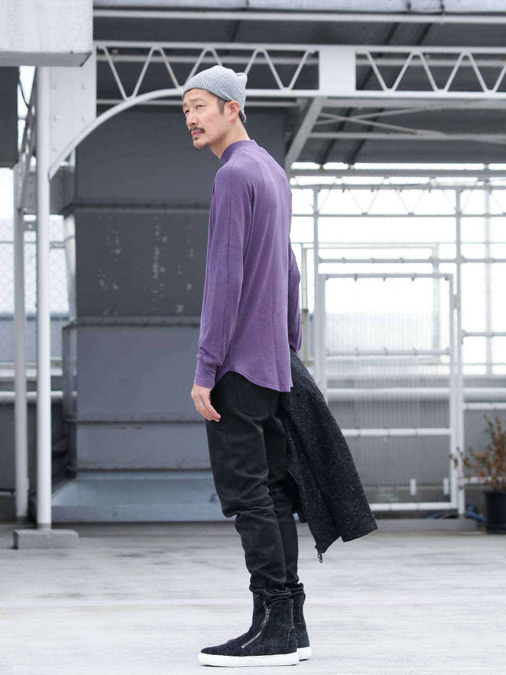 .LOGY Kyoto RIPVANWINKLE PRE 20SS【 LEATHER JEANS SAMPLE 】MIX STYLING!!! - 3-002