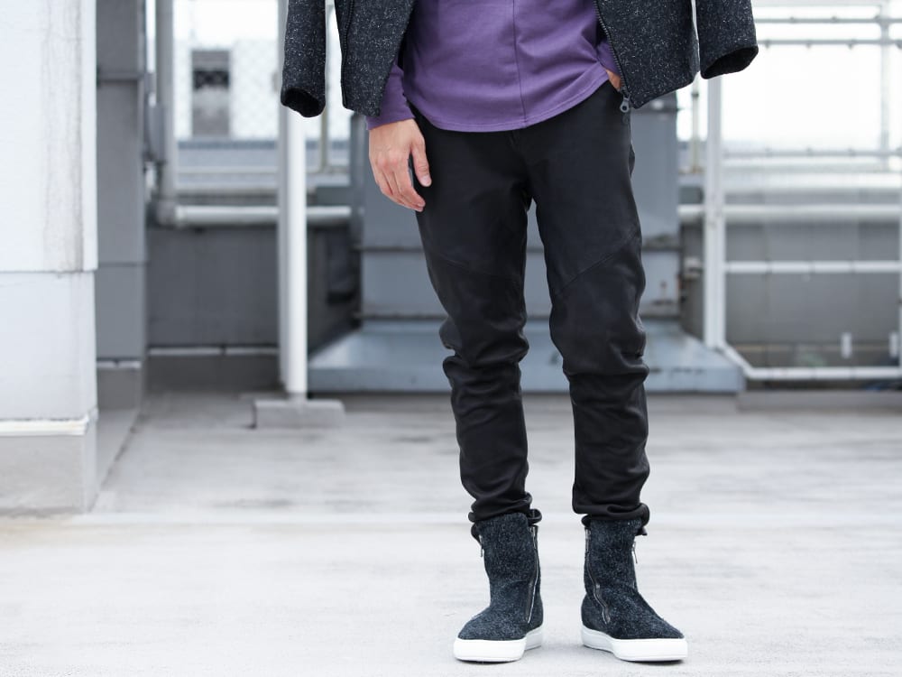 .LOGY Kyoto RIPVANWINKLE PRE 20SS【 LEATHER JEANS SAMPLE 】MIX STYLING!!! - 4-001