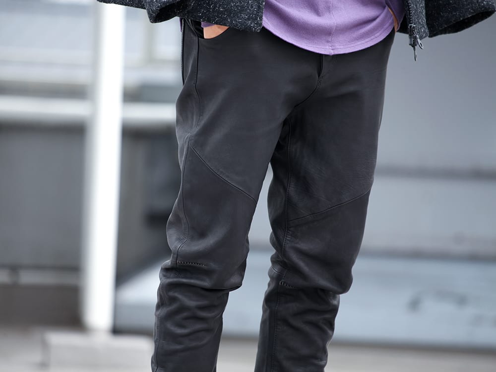 .LOGY Kyoto RIPVANWINKLE PRE 20SS【 LEATHER JEANS SAMPLE 】MIX STYLING!!! - 4-004