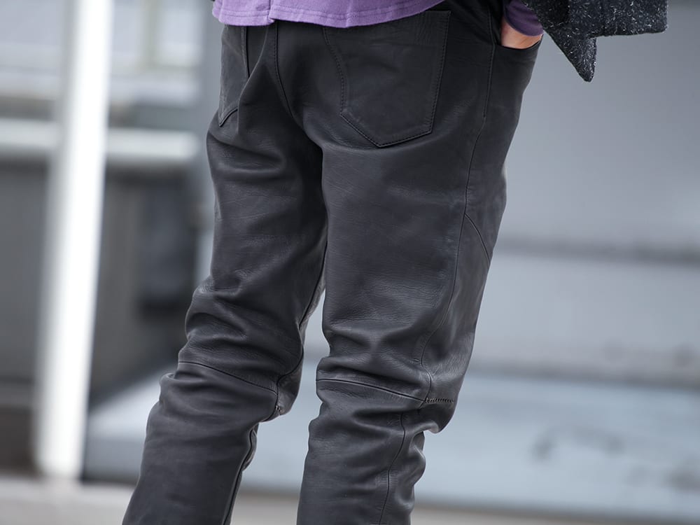 .LOGY Kyoto RIPVANWINKLE PRE 20SS【 LEATHER JEANS SAMPLE 】MIX STYLING!!! - 4-005