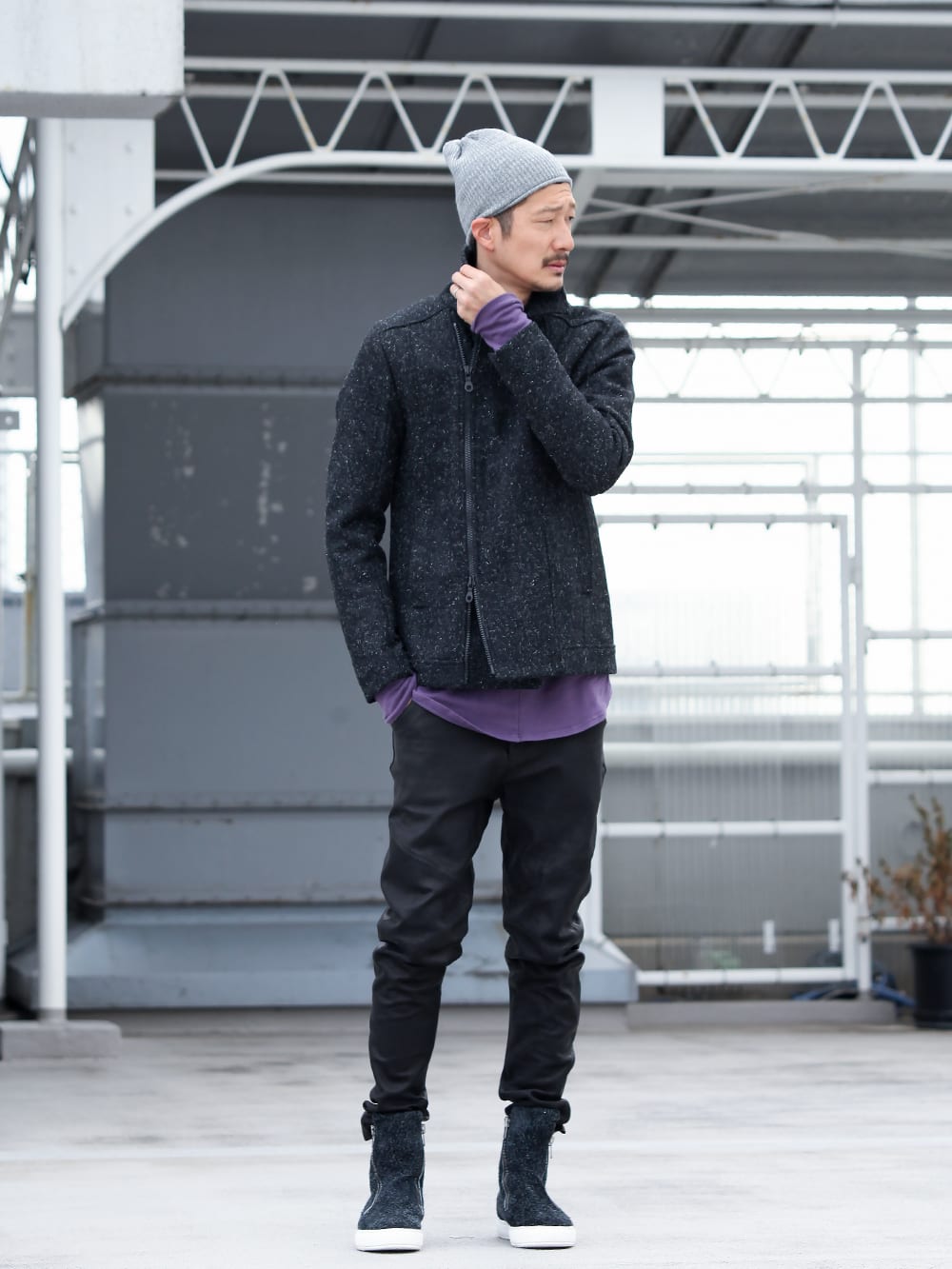 .LOGY Kyoto RIPVANWINKLE PRE 20SS【 LEATHER JEANS SAMPLE 】MIX STYLING!!! - 5-001