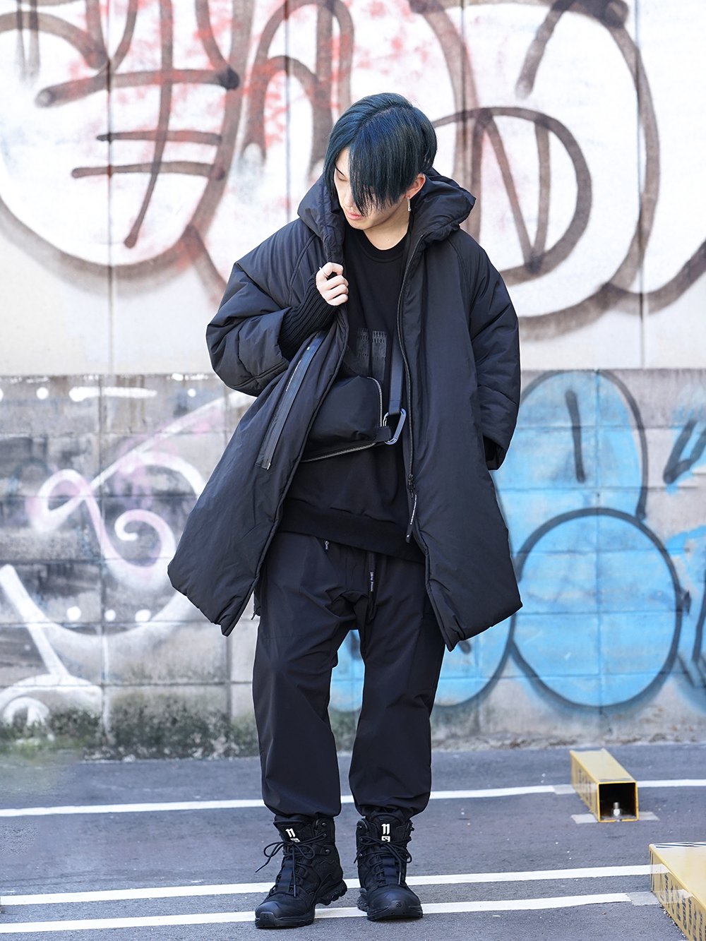 NILØS & 11byBBS 19aw collection Black sporty mode Styling!! - 1-001