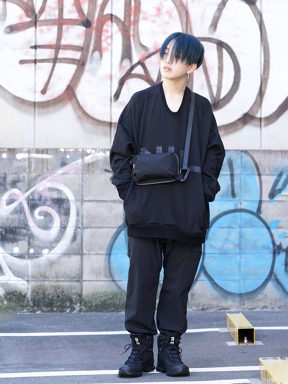 NILØS & 11byBBS 19aw collection Black sporty mode Styling!! - 3-001