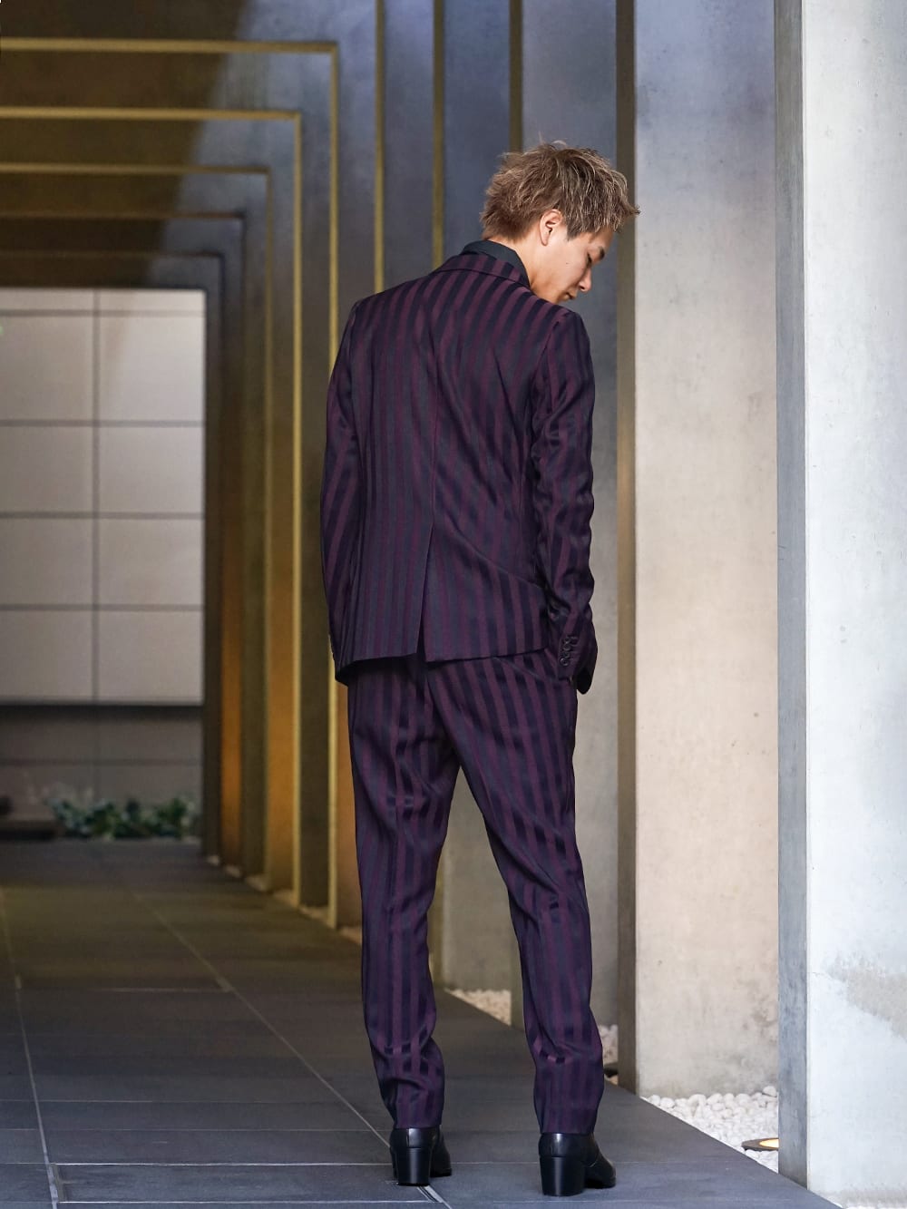 GalaabenD 19aw Elegant Stripe SET UP Styling!! - 1-003