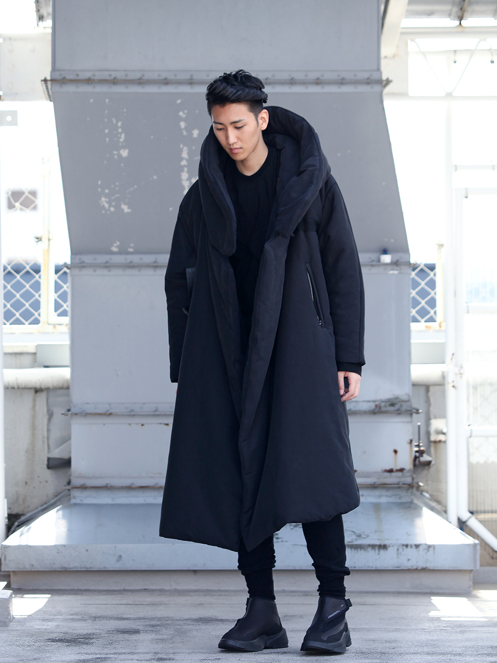 19AW JULIUS FIXED HOODED OVERCOAT Winter Styling!! - FASCINATE BLOG