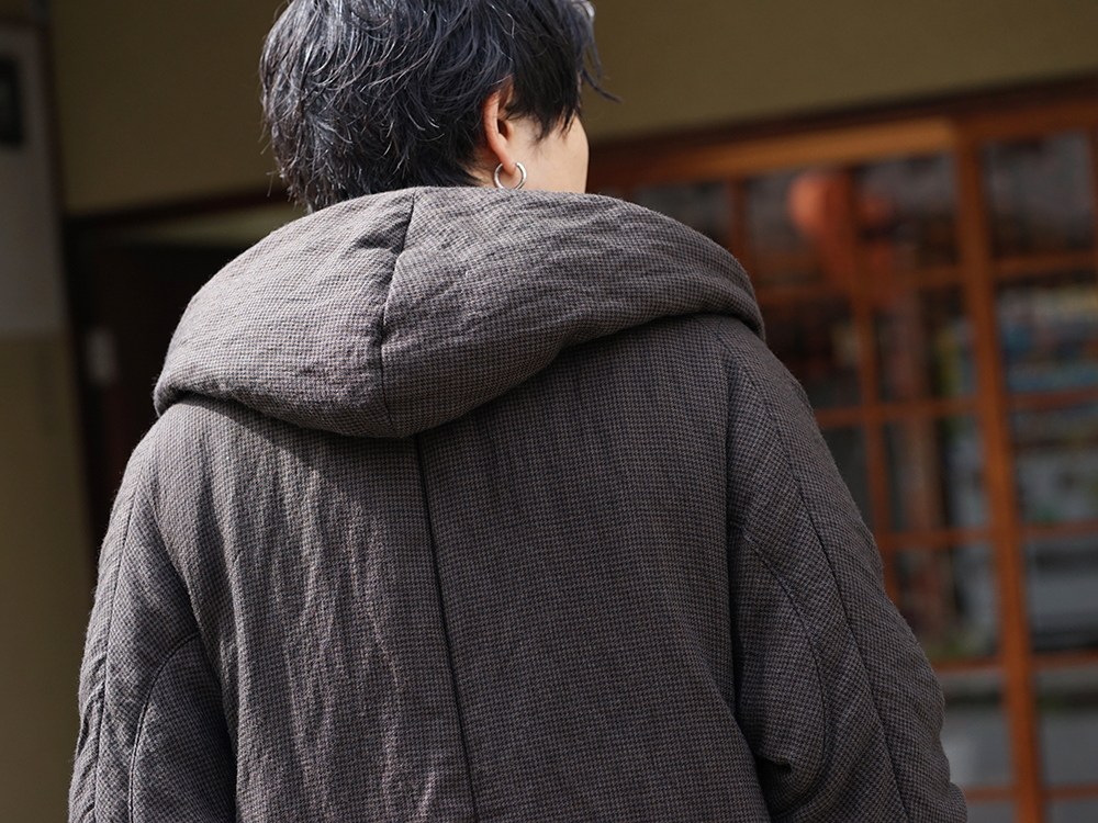 ZIGGY CHEN Over Sized Hooded Down Coat  Style - 2-002