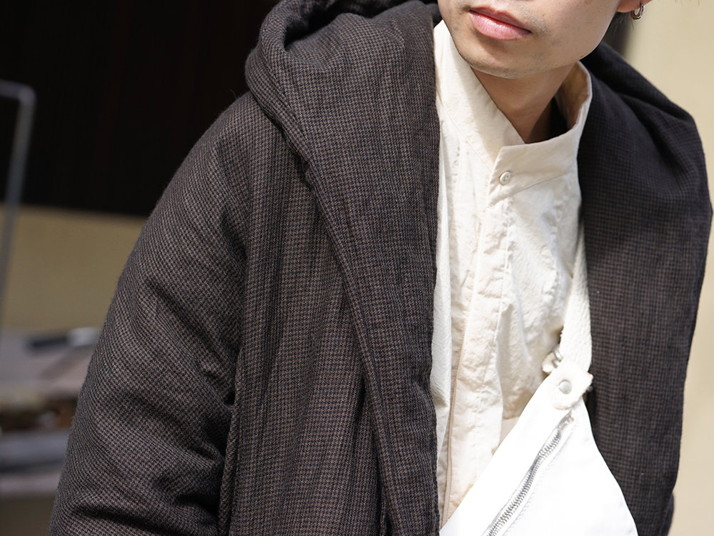 ZIGGY CHEN Over Sized Hooded Down Coat  Style - 2-004