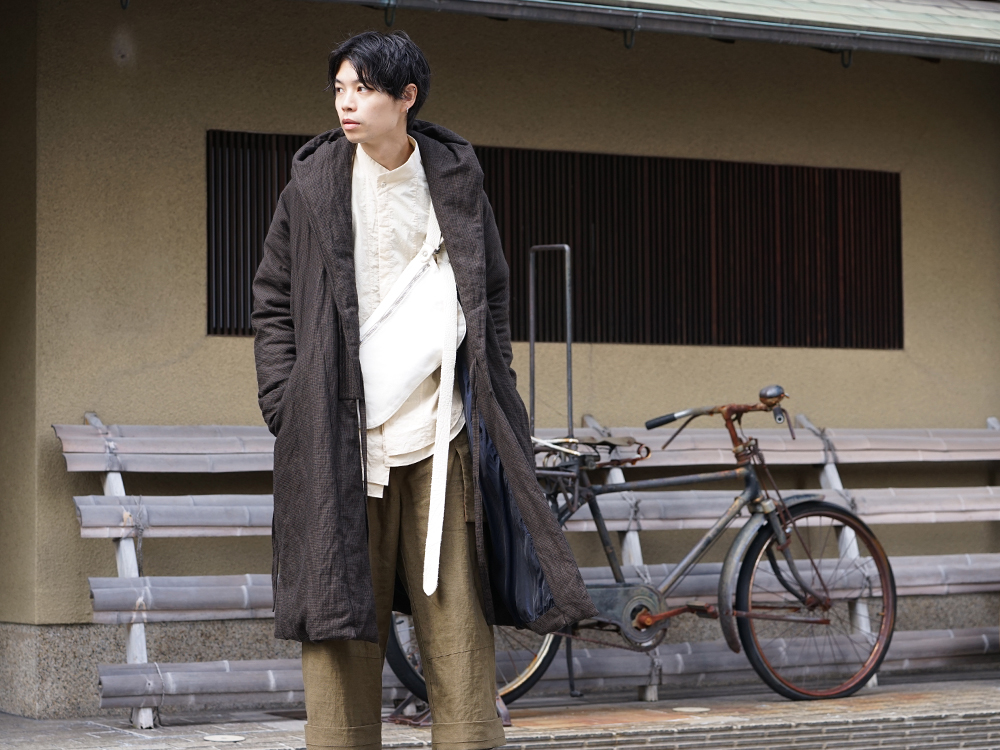 ZIGGY CHEN Over Sized Hooded Down Coat  Style - 2-007