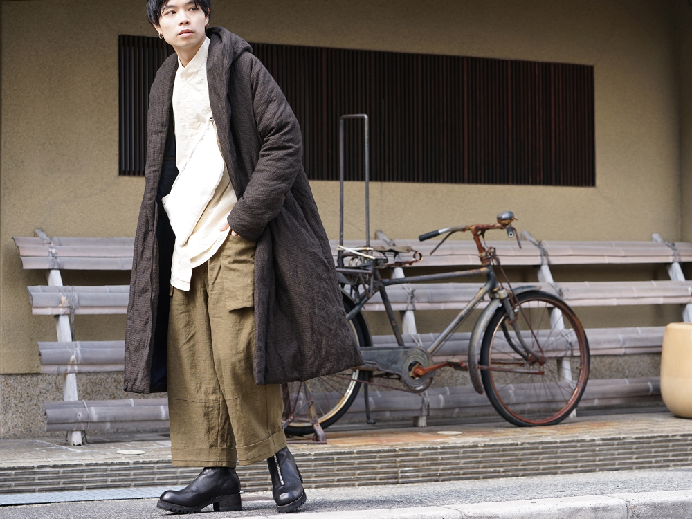 ZIGGY CHEN Over Sized Hooded Down Coat  Style - 4-001