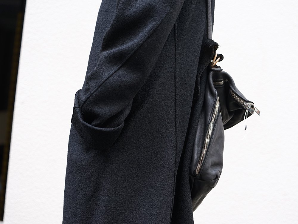 Yohji Yamamoto 19-20AW Double Breasted Shawl Collar Coat Style - 3-003