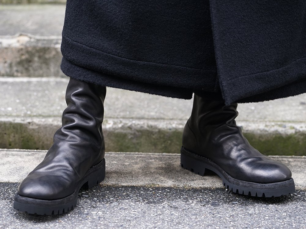 Yohji Yamamoto 19-20AW Double Breasted Shawl Collar Coat Style - 3-005