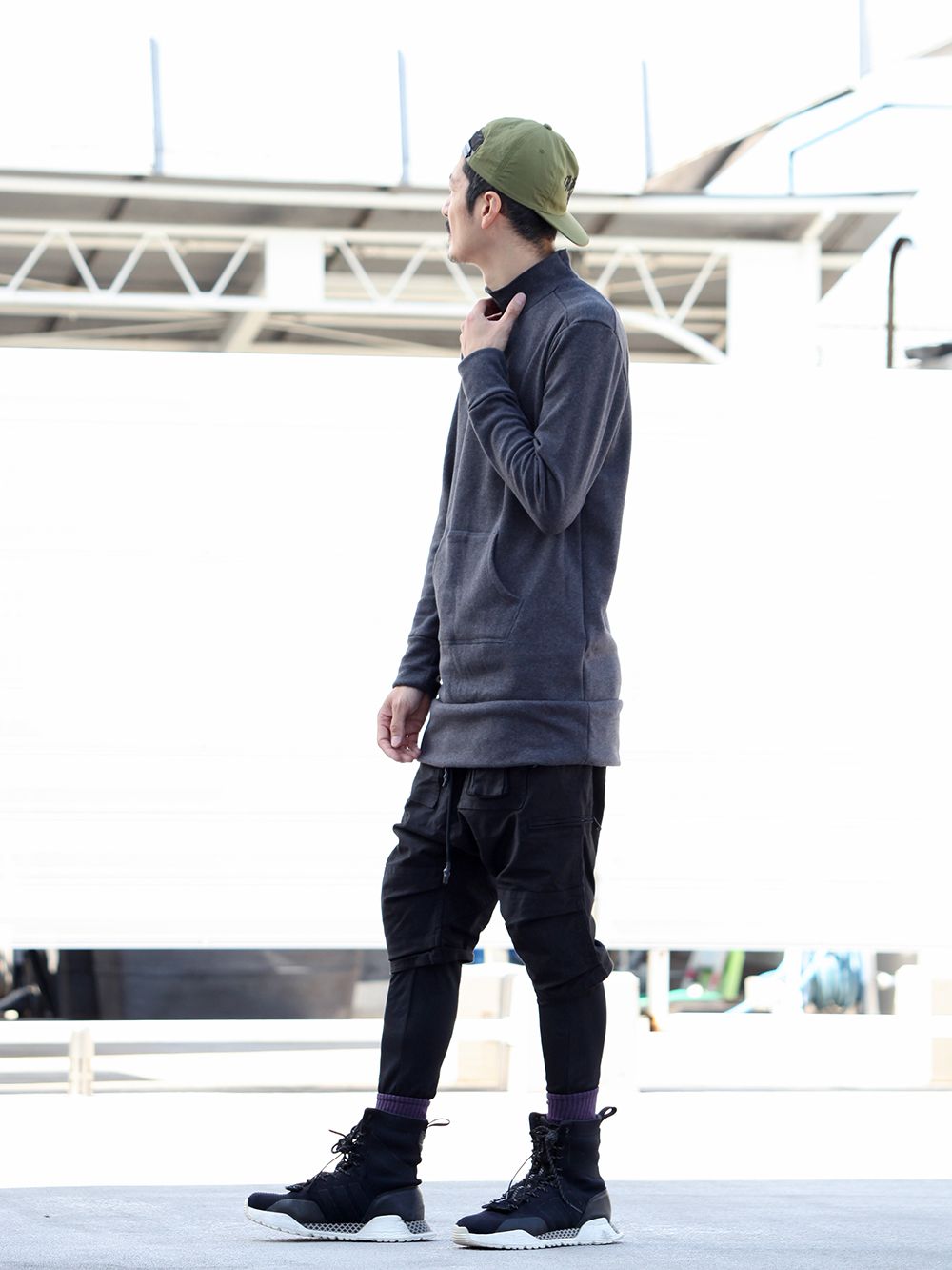 .LOGY kyoto RIPVANWINKLE [ SOCKS PURPLE ] NEW MOUNTAIN PARKA STYLING!!! - 3-003