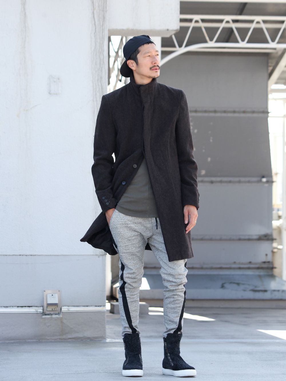 LOGY kyoto 19AW RIPVANWINKLE [ CHESTER COAT ] STYLING