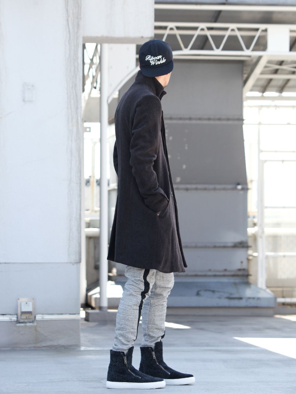 LOGY kyoto 19AW RIPVANWINKLE [ CHESTER COAT ] STYLING