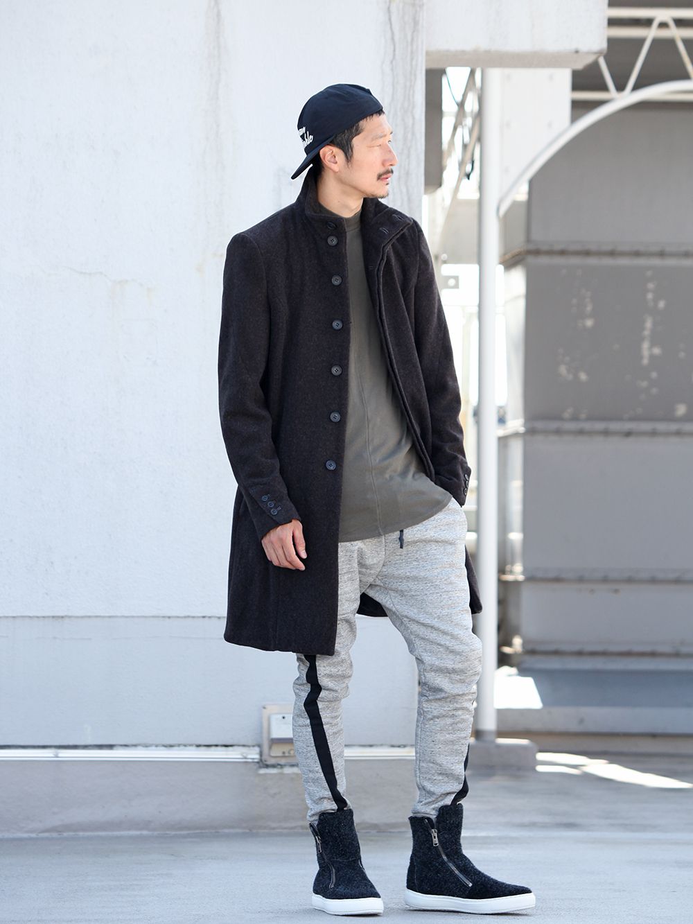 .LOGY kyoto 19AW RIPVANWINKLE [ CHESTER COAT ] STYLING!!! - 2-006