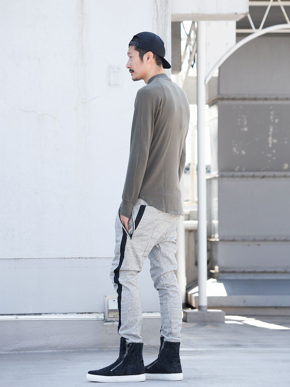 .LOGY kyoto 19AW RIPVANWINKLE [ CHESTER COAT ] STYLING!!! - 3-002