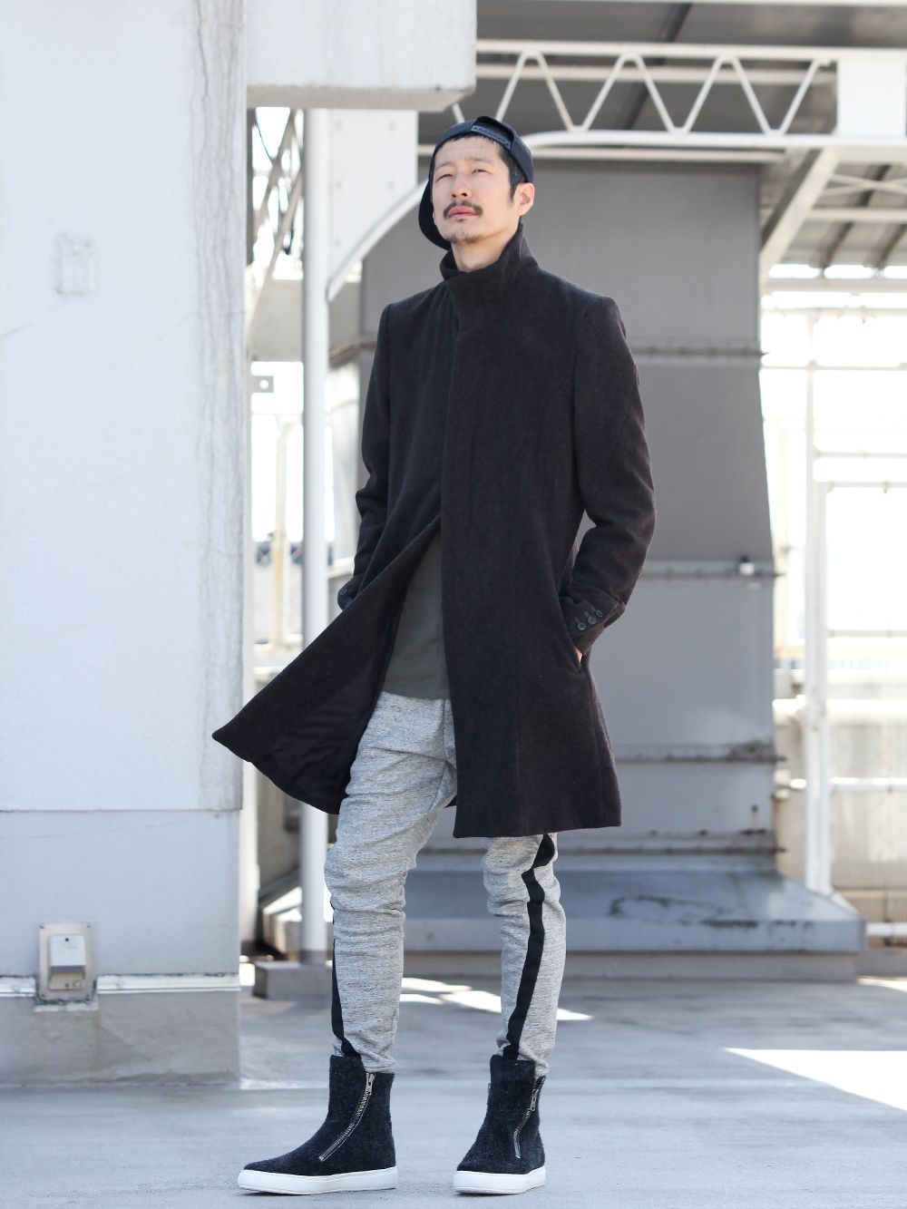 .LOGY kyoto 19AW RIPVANWINKLE [ CHESTER COAT ] STYLING!!! - 5-001