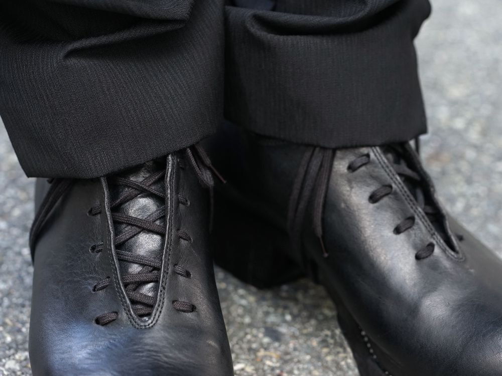 DEVOA Camel Linen Gradation Striped Coat Style - 3-005