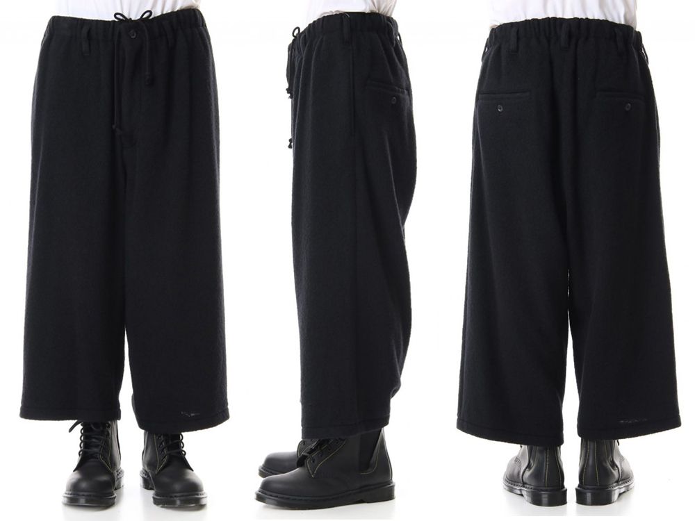 Yohji Yamamoto 19-20AW Pick Up Bottoms  - 3-001
