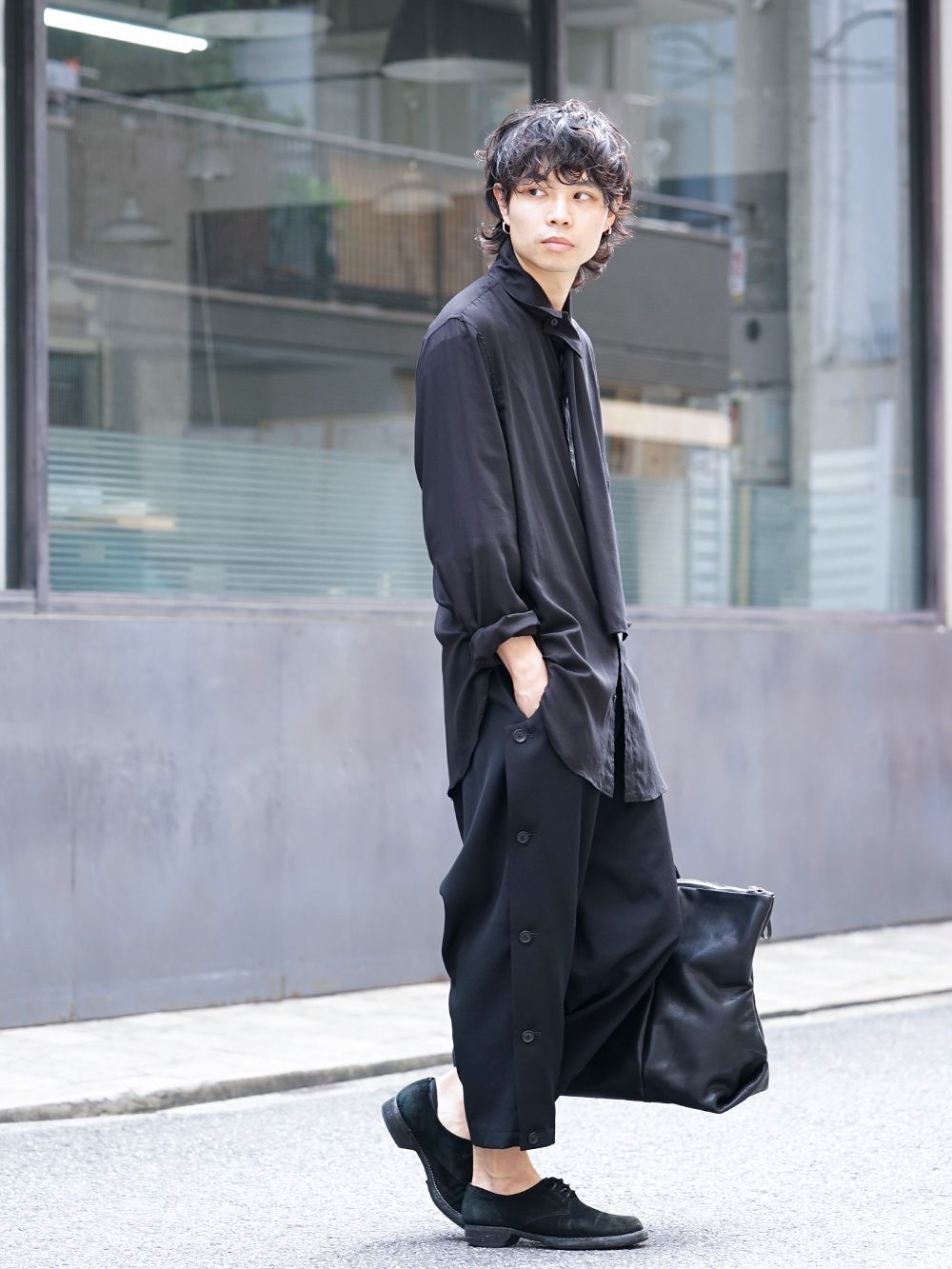商品を販売 Yohji Yamamoto 19AW look30 金糸パンツ - パンツ