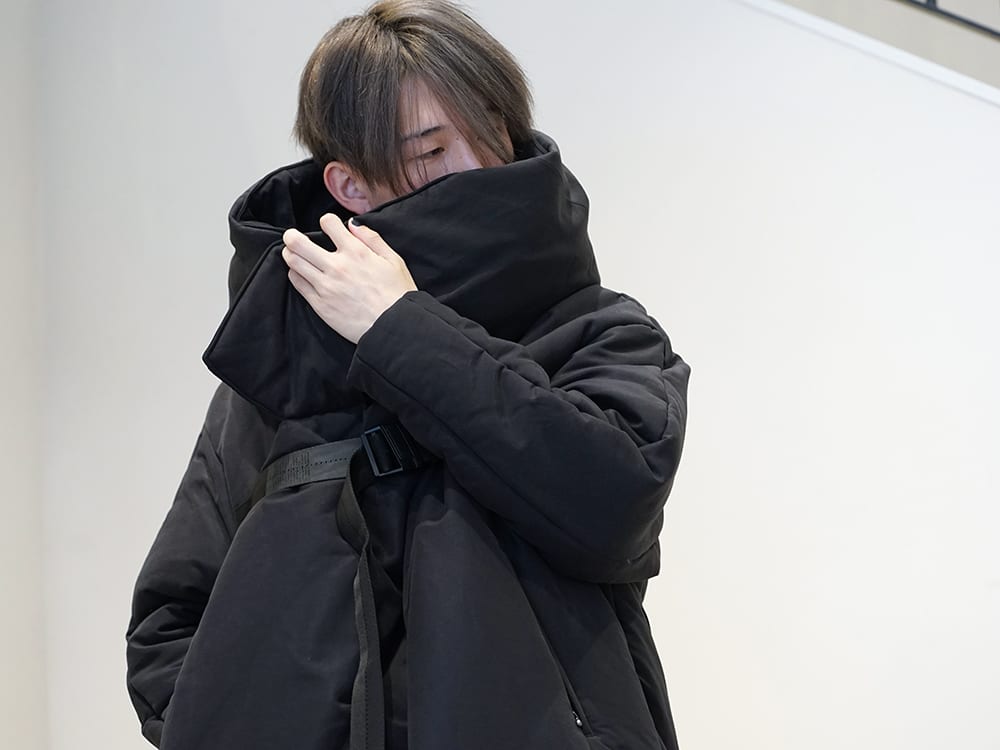 JULIUS 19 Fall Winter Collection HOODED OVERCOAT Styling!! - 2-001