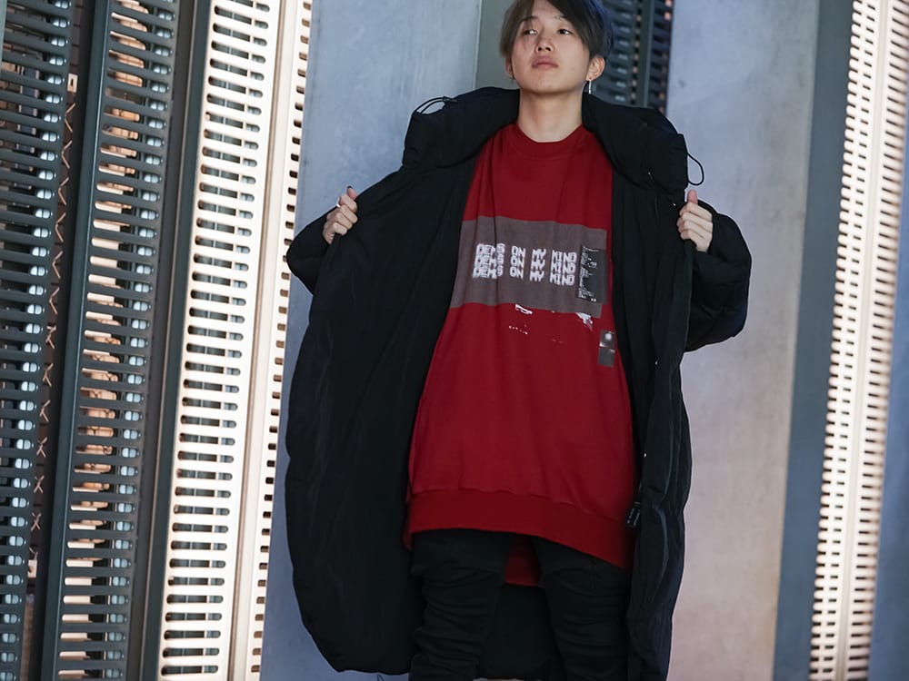 HAMCUS × NILØS 19aw Oversized down Styling!! - 2-001