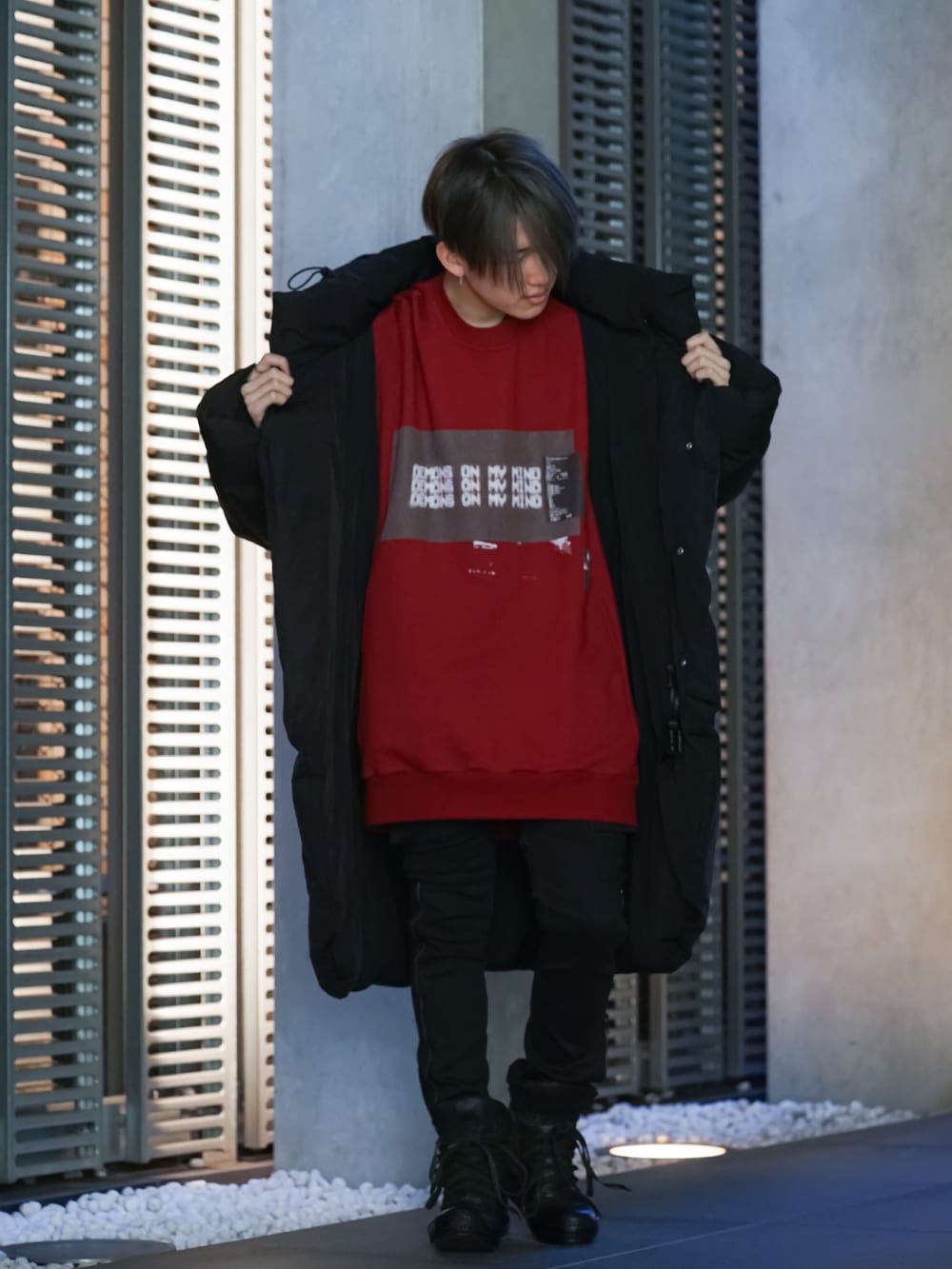 HAMCUS × NILØS 19aw Oversized down Styling!! - 4-001