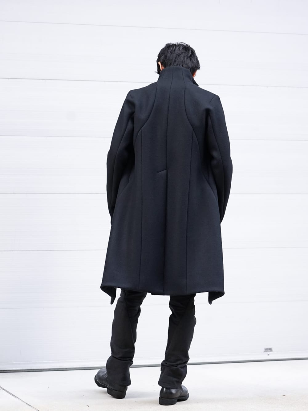 D.HYGEN 19-20AW Antwerp melton High neck coat Style - 1-003