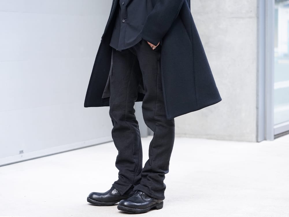 D.HYGEN 19-20AW Antwerp melton High neck coat Style - 3-002