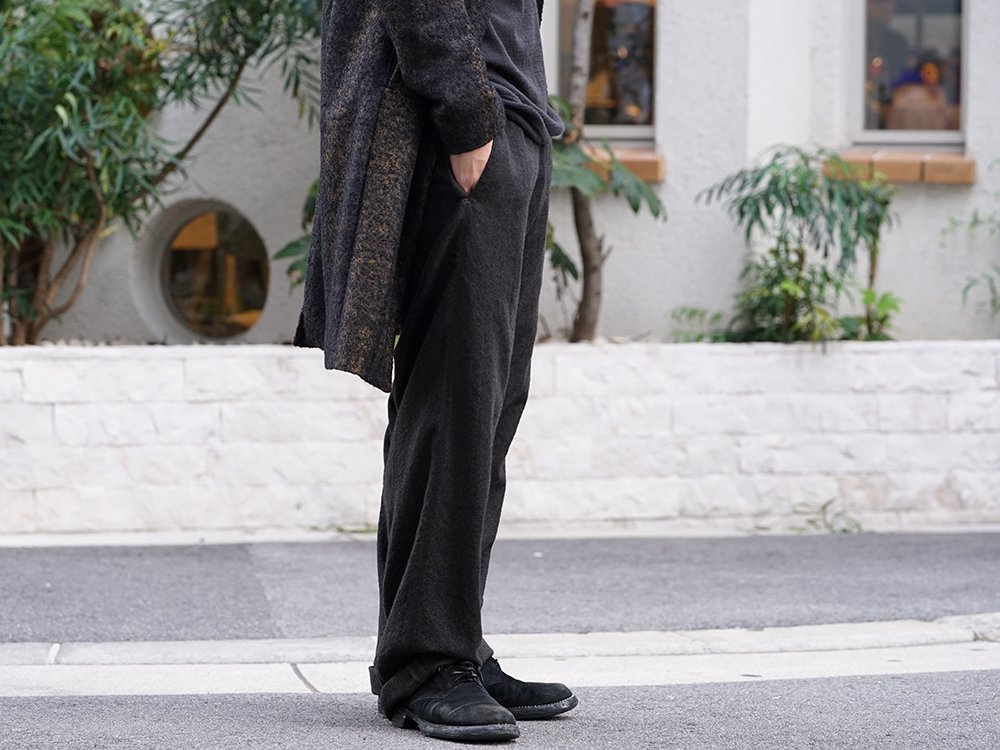 hannibal 19-20AW Needle Punch Check Coat Style - 3-003