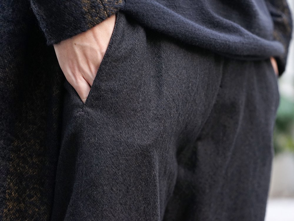 hannibal 19-20AW Needle Punch Check Coat Style - 3-004