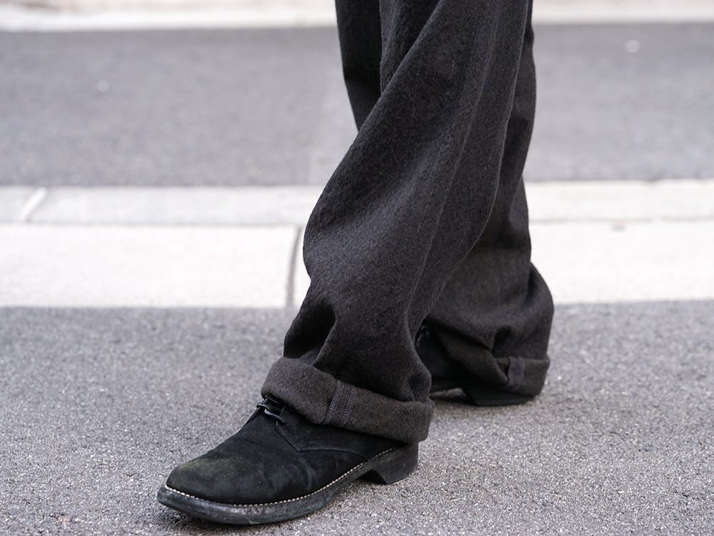 hannibal 19-20AW Needle Punch Check Coat Style - 3-005